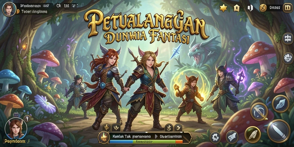 Gameplay seru di dunia petualangan penuh tantangan.