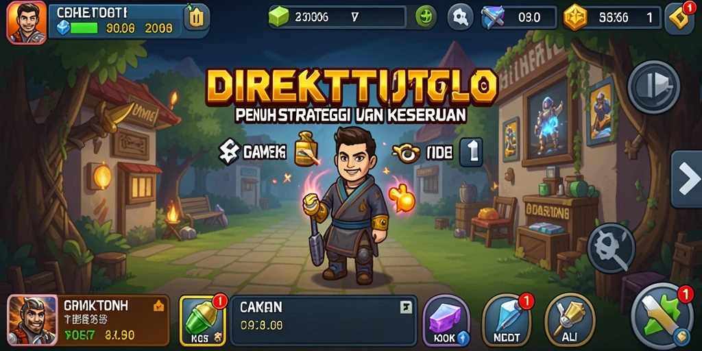 Tampilan gameplay <strong>DIREKTURTOTO</strong> yang menegangkan dan penuh strategi.