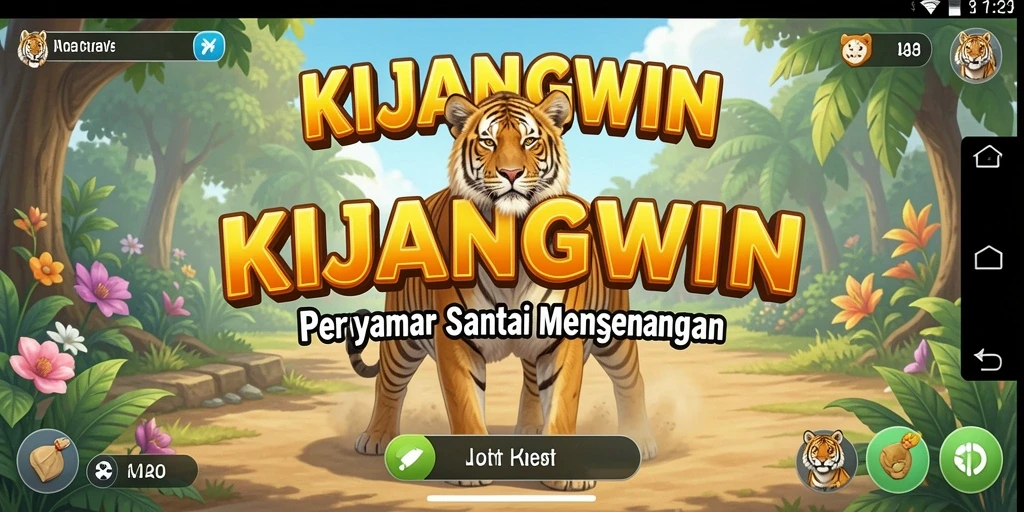 Tangkapan layar gameplay KIJANGWIN dengan aksi seru dan grafik menawan.