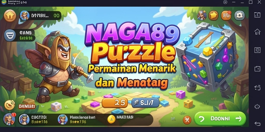 Tampilan gameplay seru dan menantang dalam NAGA889.