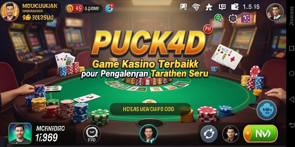 Tampilan utama <strong>PUCUK4D</strong> menampilkan gameplay seru di kasino virtual.